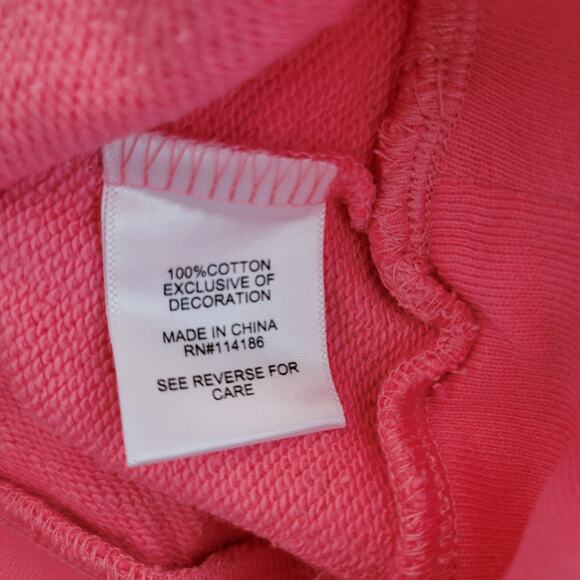 Juicy Couture Pink Popsicle High Neck French Terry Pink Hoodie Women Sz XS - Picture 6 of 8